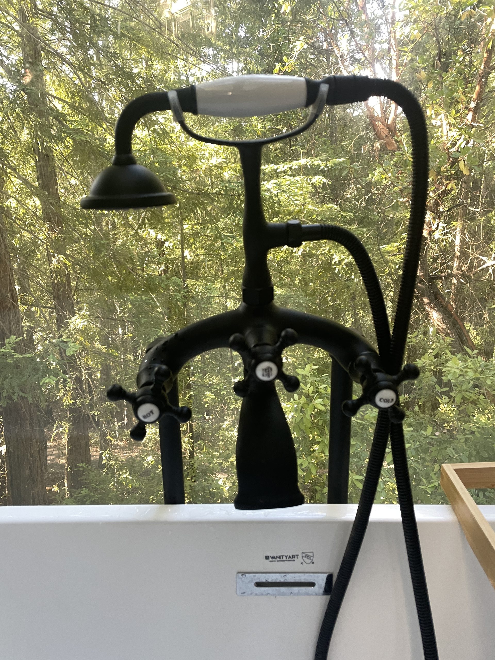 Bath house faucet